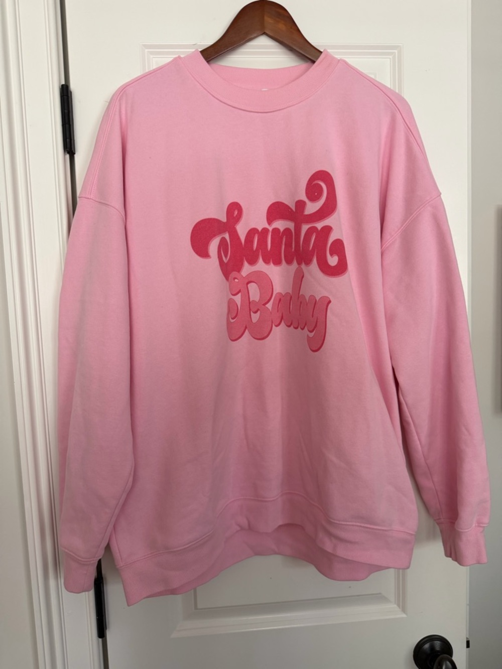Pink Lily “Santa Baby” crewneck XL - Picture 2 of 5